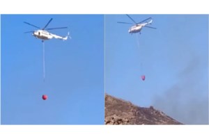 Φωτιά τώρα στον Αργυρόμυλο Λάρισας: Στη μάχη 4 εναέρια