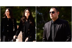 Σπαραγμός στην κηδεία Κούγια: Συγκίνησαν οι επικήδειοι των παιδιών του - "Είχες στόχο να γίνει μύθος και έγινες" - εικόνα 29