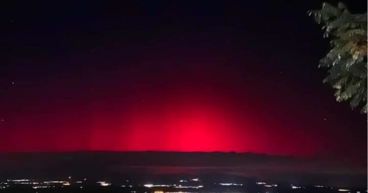 Το Εθνικό Αστεροσκοπείο εξηγεί γιατί το Σέλας στη Βόρεια Ελλάδα είχε κόκκινο χρώμα