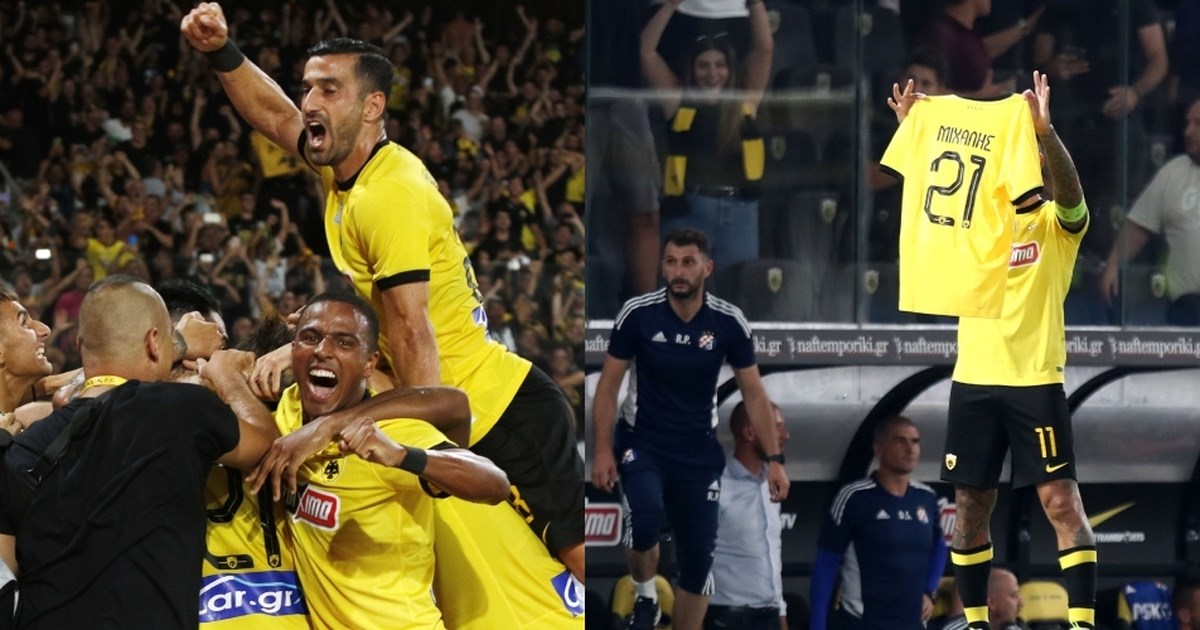 Επική πρόκριση της ΑΕΚ απέναντι στη Ντινάμο Ζάγκρεμπ: Τα 8 λεπτά-θρίλερ και οι αφιερώσεις "για τον Μιχάλη" [εικόνες-βίντεο] - εικόνα 4