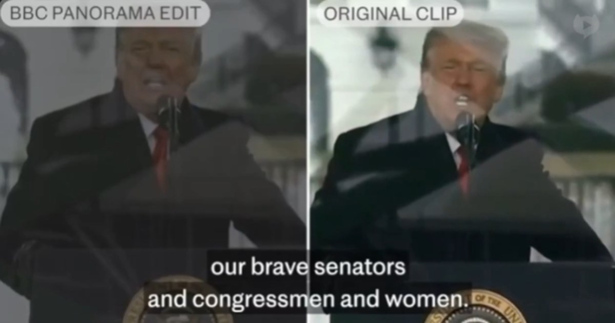 Ντόναλντ Τραμπ: Είμαι υποχρεωμένος να μηνύσω το BBC - Κατακρεούργησε την ομιλία μου, ήταν πολύ ανέντιμο