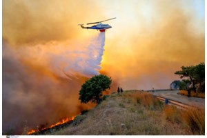 Σε πύρινο κλοιό η Χίος: Πέντε φωτιές ξέσπασαν από την Κυριακή - Έφτασαν στην Κρήτη οι καπνοί - Στάχτη 62 χιλ. στρέμματα - εικόνα 7