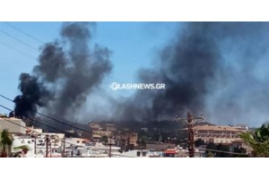 Φωτιά στον Ασπρόπυργο - Μεγάλη κινητοποίηση της Πυροσβεστικής