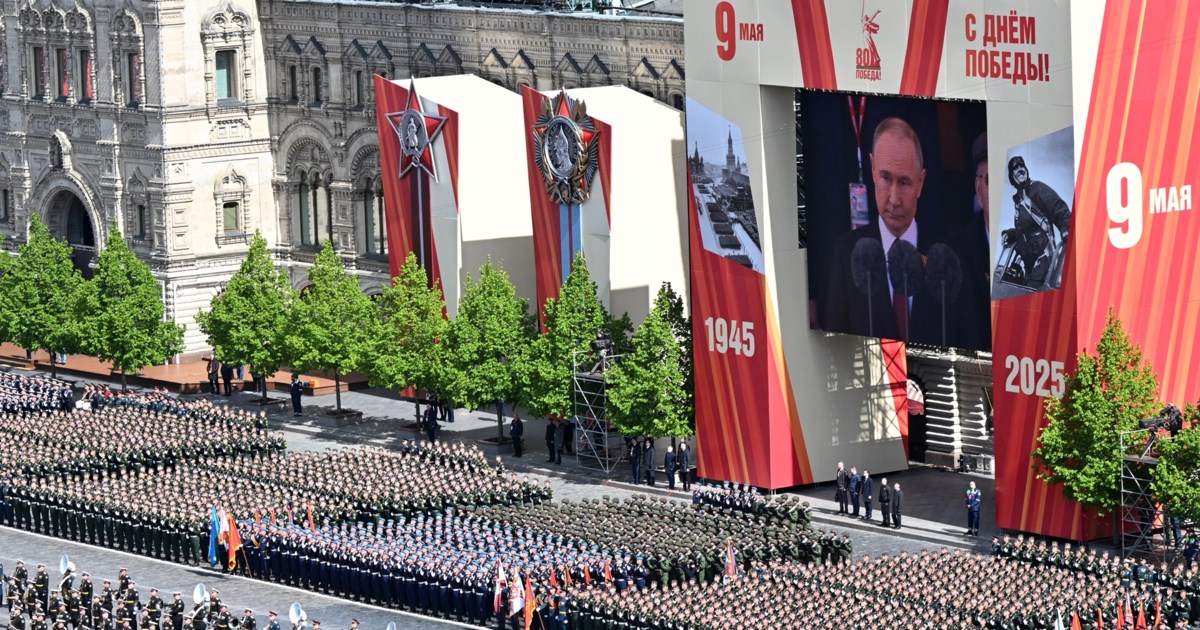 Η επίδειξη του Πούτιν την Ημέρα της Νίκης: Στο πλευρό του 20 ηγέτες - Παρέλαση με 11.000 στρατιώτες, drones και άρματα