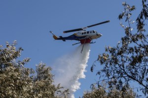 Φωτιά στο Κιλκίς - Σηκώθηκαν και εναέρια μέσα
