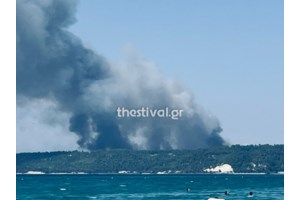 Φωτιά στη Μακύνεια Ναυπακτίας: Ήχησε το 112 για εκκένωση - Και Τσέχοι πυροσβέστες στη μάχη με τις φλόγες - εικόνα 2