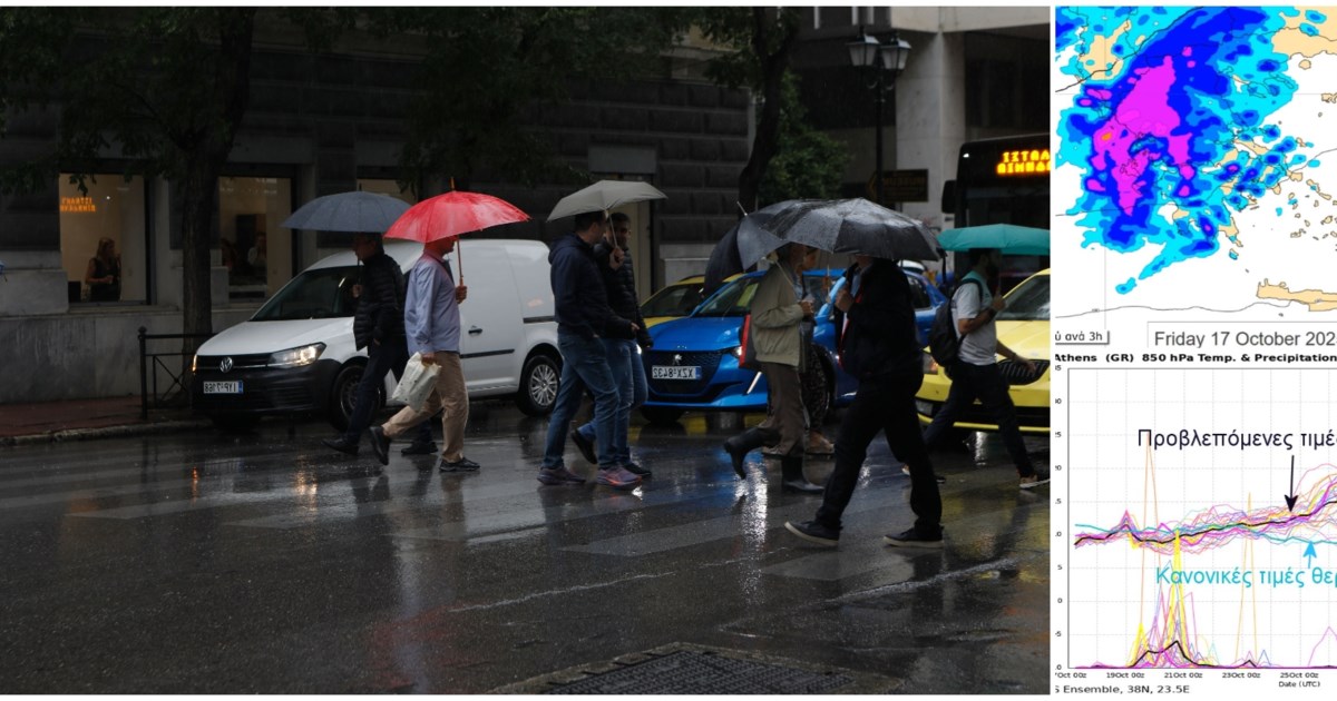 Άστατος ο καιρός σήμερα: Σε ποιες περιοχές θα βρέχει και πού ανεβαίνει ο υδράργυρος - Νέα επιδείνωση την Κυριακή - εικόνα 2