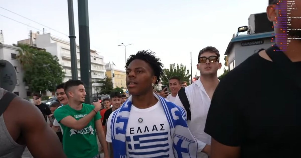 Χαμός με τη βόλτα του Γιάννη Αντετοκούνμπο με τον διάσημο YouTuber IShowSpeed στην Αθήνα: Έπαιξαν μπάσκετ, πήγαν Ακρόπολη