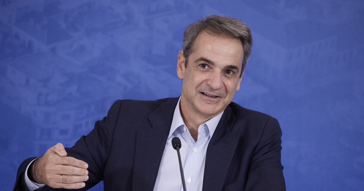 Συνάντηση του πρωθυπουργού Κυριάκου Μητσοτάκη με τον Γενικό Γραμματέα του ΑΚΕΛ Στέφανο Στεφάνου - εικόνα 2