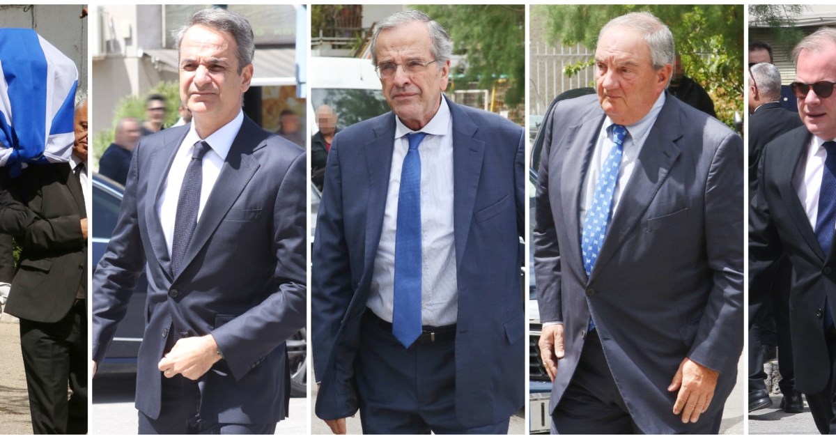 Ο επικήδειος Καραμανλή στην κηδεία Μολυβιάτη: Το εθνικό συμφέρον πάνω απ' όλα - Αυτό ήταν και είναι το δόγμα Μολυβιάτη