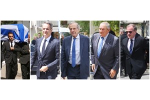Ο επικήδειος Καραμανλή στην κηδεία Μολυβιάτη: Το εθνικό συμφέρον πάνω απ' όλα - Αυτό ήταν και είναι το δόγμα Μολυβιάτη