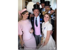 Η Μαρί Σαντάλ και η Μαρία Ολυμπία στο Royal Ascot: Τα μίντι φορέματα και τεράστια καπέλα για να είναι εντός πρωτοκόλλου - εικόνα 11