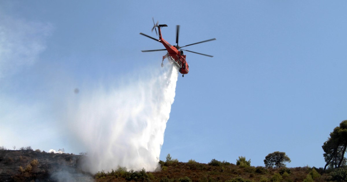 Φωτιά στην Κομοτηνή: Σηκώθηκαν εναέρια μέσα - Ήχησε το 112 [βίντεο]