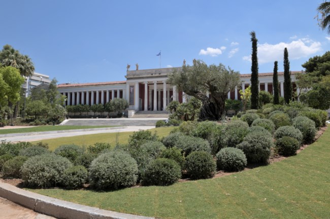 Εθνικό Αρχαιλογικό Μουσείο κήπος