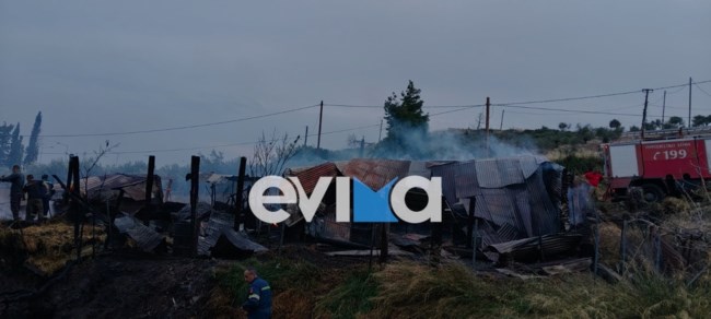 ΦΩΤΙΑ ΣΤΗ ΛΙΜΝΗ ΕΥΒΟΙΑΣ