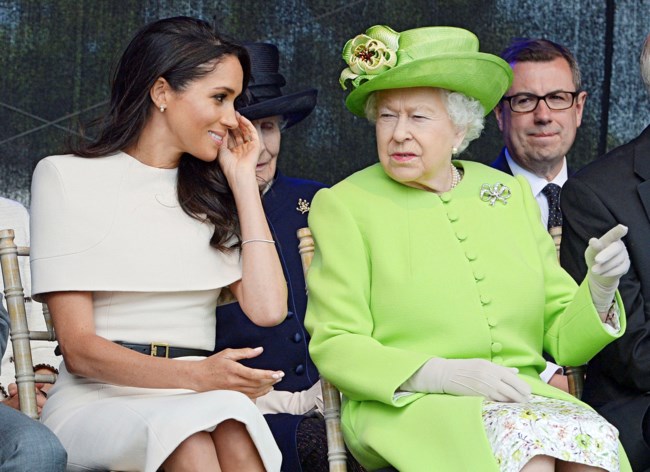 meghan harry queen