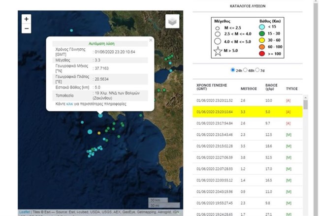 Σεισμός Ζάκυνθος