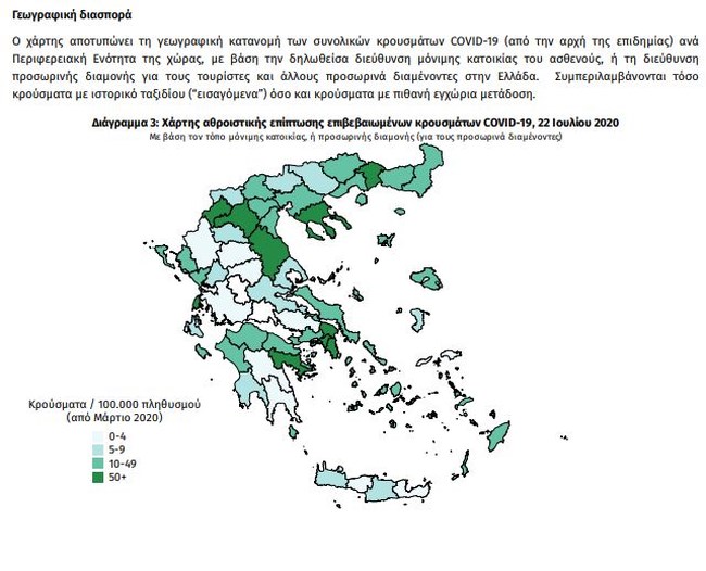 χαρτης κορονοιος