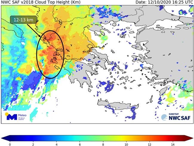 Κακοκαιρία: Στο Ιόνιο και τη Δυτ. Ελλάδα το μέτωπο των ισχυρών καταιγίδων - Πού θα επεκταθούν τα φαινόμενα την νύχτα προς την Τρίτη