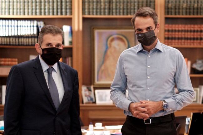 Συνάντηση Μητσοτάκη με τον δήμαρχο Καλλιθέας: Eπέκταση του Μετρό στην περιοχή έως το Ίδρυμα Σταύρος Νιάρχος