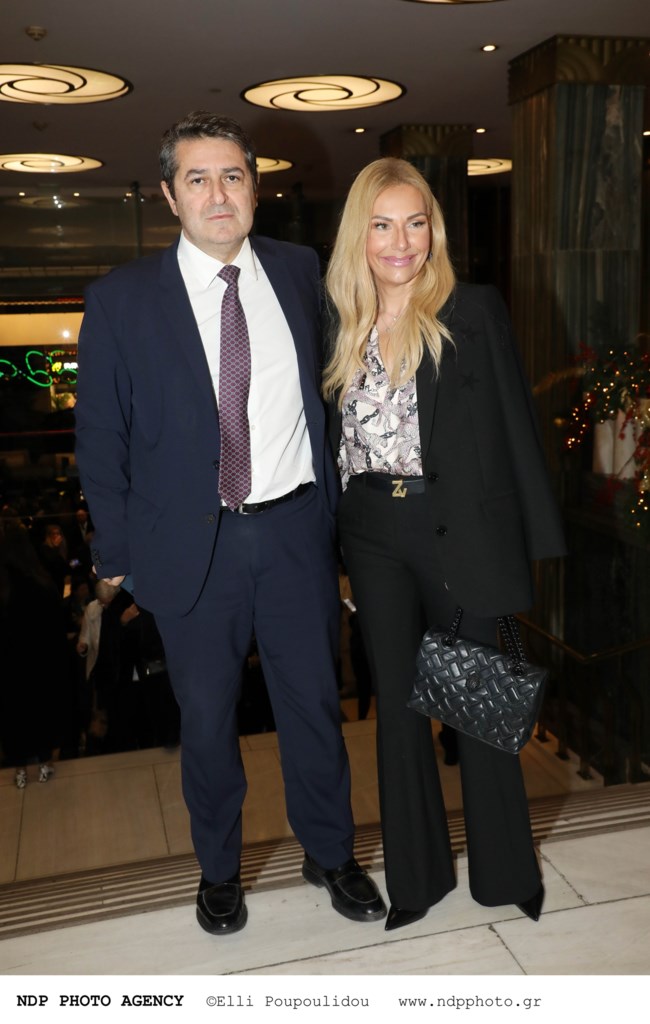 Τίνα Μεσσαροπούλου: Σπάνια κοινή έξοδος με τον σύζυγό της, Γιώργο Μυλωνάκη