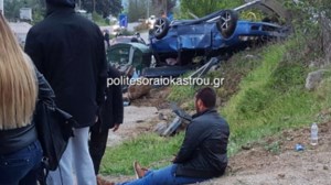 Βόλος: Βίντεο σοκ από τροχαίο με τετραπλή καραμπόλα - Τραυματίστηκαν δύο οδηγοί