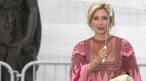 Μαρί Σαντάλ: Kάνει πατίνι στην Ουάσινγκτον με φλοράλ φόρεμα και σνίκερς - εικόνα 8