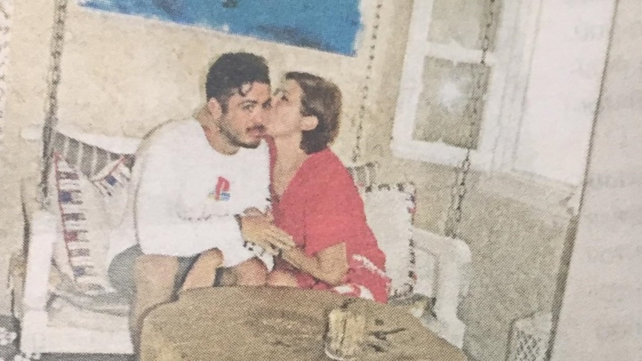 Σοφία Αλιμπέρτη: Ποζάρει στον φακό του γιου της στην Πάρο