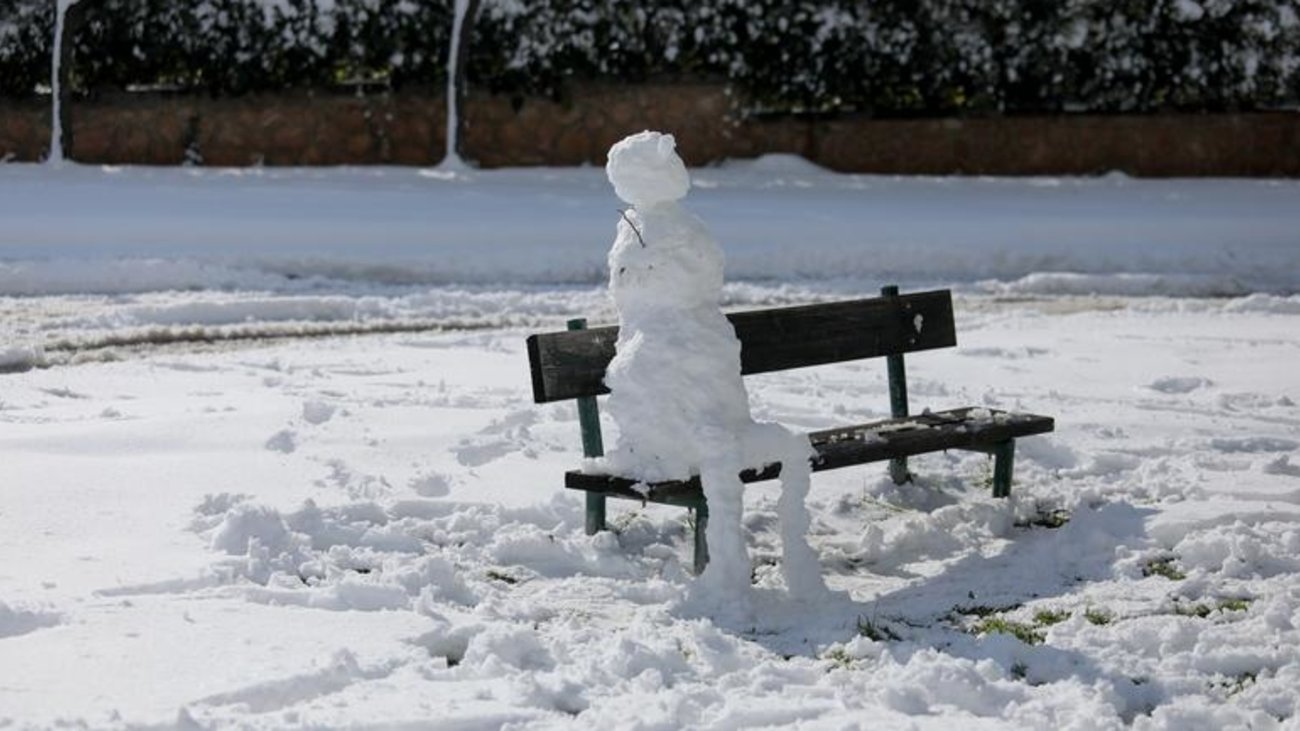 Κακοκαιρία Φίλιππος - Νέο έκτακτο δελτίο της ΕΜΥ: Πυκνό χιόνι από το απόγευμα του Σαββάτου στην Αττική
