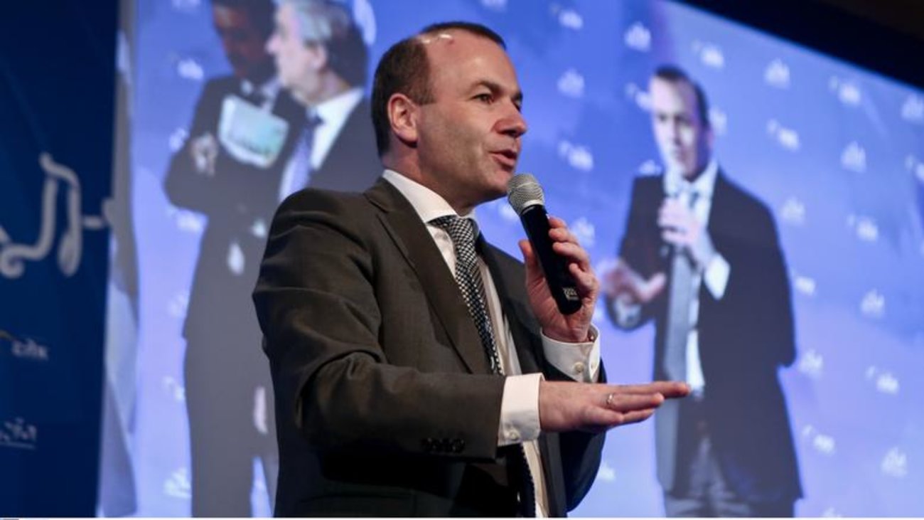 Μητσοτάκης: "Ο Μάνφρεντ Βέμπερ νοιάζεται για το ΕΛΚ και το έχει αποδείξει σε καλούς και σε απαιτητικούς καιρούς"