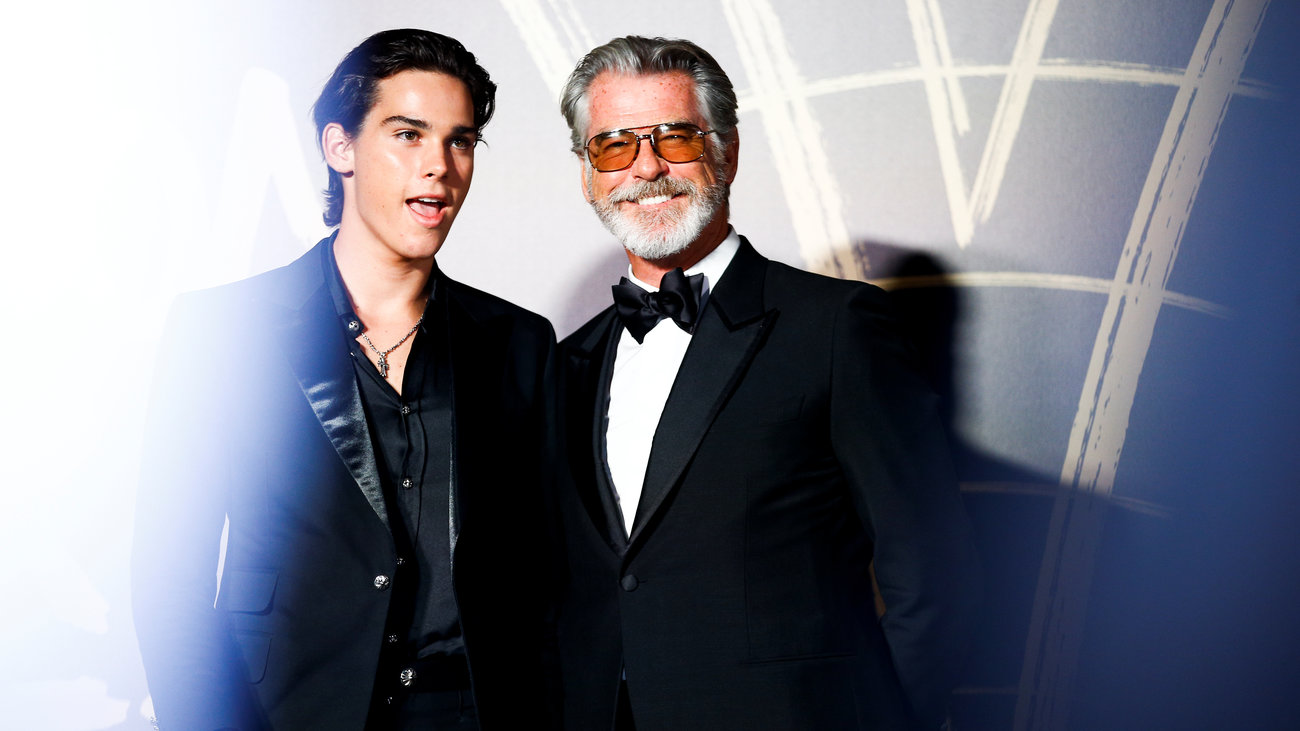 O Πιρς Μπρόσναν στη σύζυγό του: Aγαπημένη μου, καρδιά μου σε ευχαριστώ που έφερες τόση αγάπη και ομορφιά στη ζωή μου