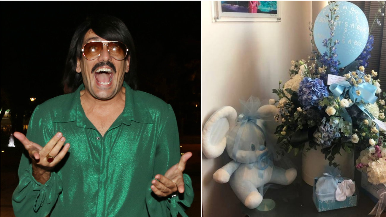 Τόνι Σφήνος: Η σπάνια βραδινή έξοδος με την κούκλα σύζυγό του Ιωάννα Γραμματικού