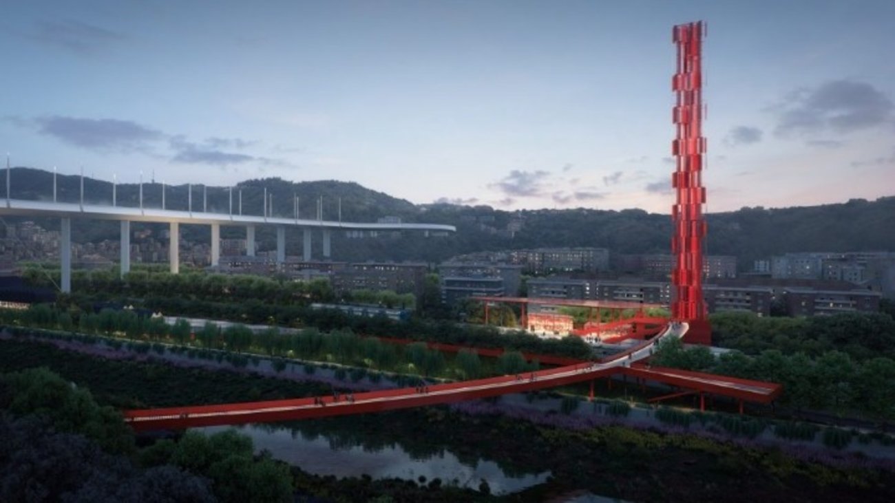 Η νέα γέφυρα της Γένοβας ορθώνεται πλέον, πάνω από την τραγωδία και τον κορονοϊό - εικόνα 2