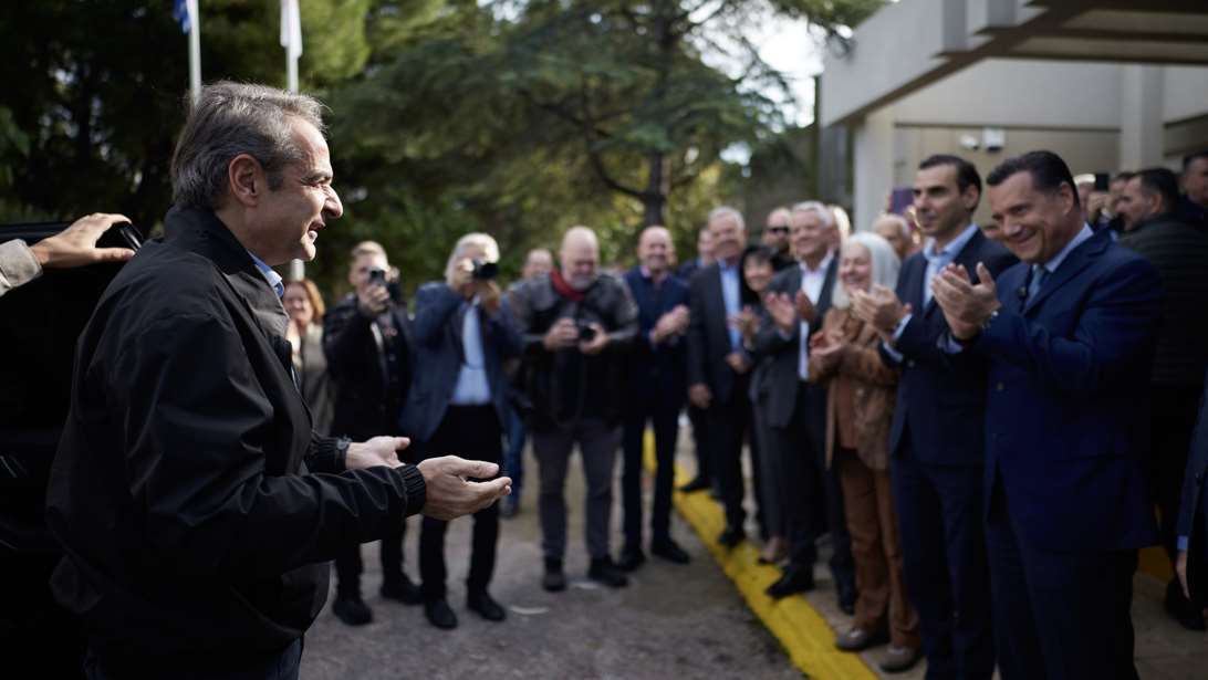 Μητσοτάκης από Κέντρο Υγείας Μαρκοπούλου: &quot;Υλοποιείται η μεγαλύτερη αναβάθμιση του κτιριολογικού εξοπλισμού του ΕΣΥ&quot;