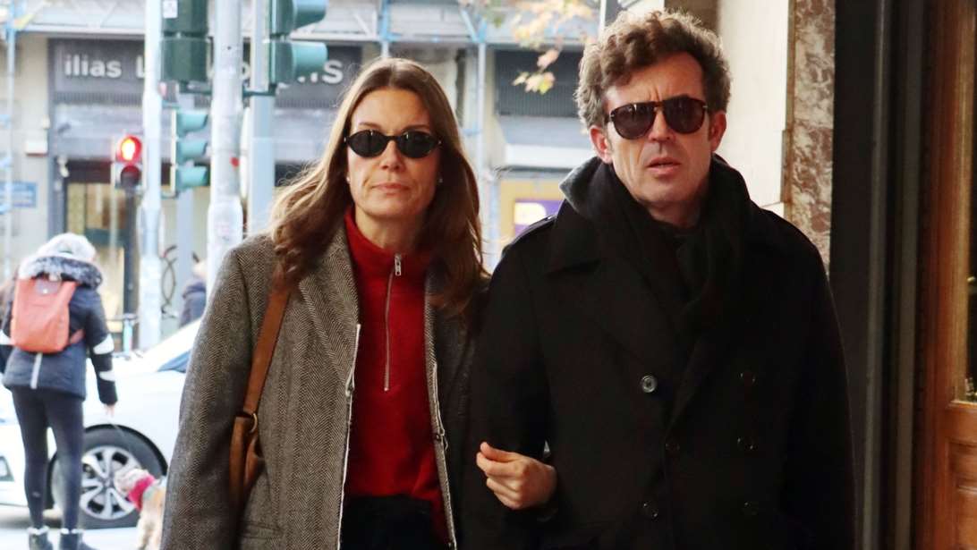 Η Βίκυ Καγιά και ο Ηλίας Κρασσάς σε χαλαρή εξόρμηση στο κέντρο της Αθήνας