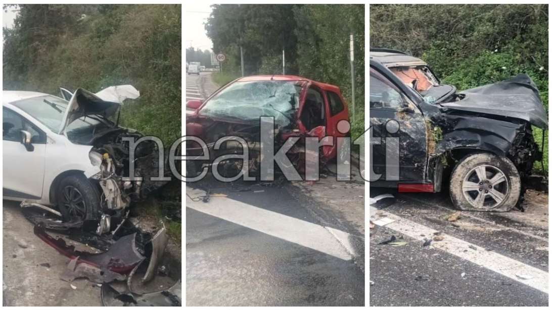 Τροχαίο στον ΒΟΑΚ: Μία 60χρονη νεκρή και τρεις τραυματίες [εικόνες - βίντεο]