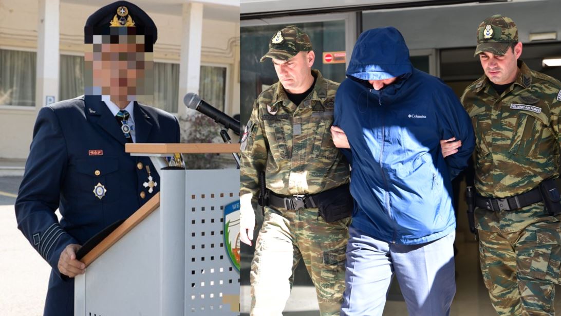 Κατασκοπεία: Ο σμήναρχος ζήτησε να προφυλακιστεί - "Επεσα σε παγίδα, να καταδικαστώ με μια δίκαιη τιμωρία"