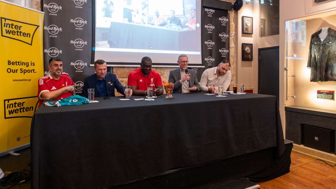 Με επιτυχία πραγματοποιήθηκε watch party της interwetten για το Liverpool – Manchester City παρουσία των Emile Heskey, Lothar Matthäus και Peter Stöger