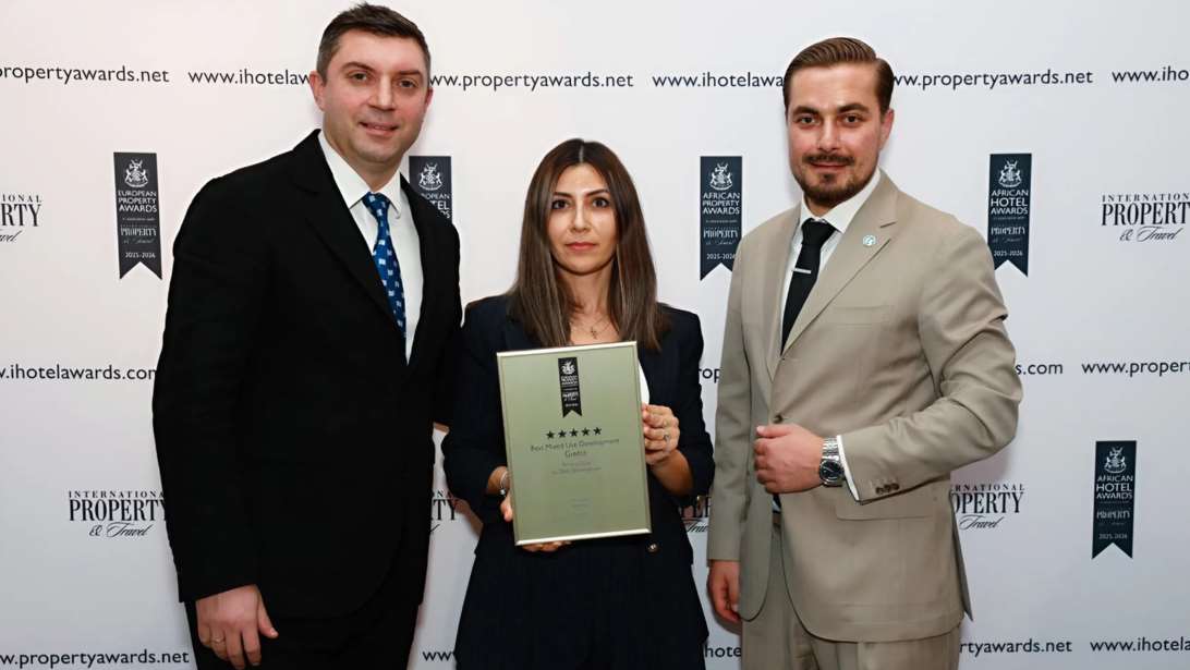 Η DKG Development τιμήθηκε με το βραβείο "Best Mixed-Use Development" στα International Property Awards 2025
