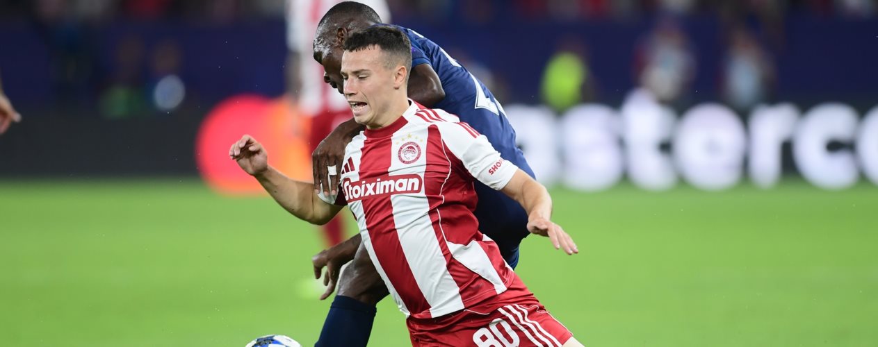 Champions League: &quot;Κόλλησε&quot; στο 0-0 ο Ολυμπιακός απέναντι στην Πάφο των 10 παικτών