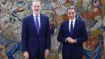 Συνάντηση Κυριάκου Μητσοτάκη με τον Βασιλιά Φελίπε στη Μαδρίτη