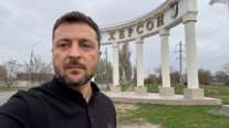 Ουκρανία: Ο πρόεδρος Ζελένσκι επισκέπτεται τη Χερσώνα
