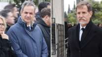 Κυριάκος Μητσοτάκης και Μαρέβα στην κηδεία του βιομήχανου Νίκου Στασινόπουλου - Παρών και ο Παύλος Ντε Γκρες