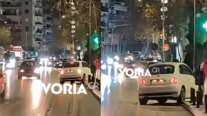 Θεσσαλονίκη: Ασυνείδητος οδηγός μπήκε ανάποδα στη Βασιλίσσης Όλγας [βίντεο]