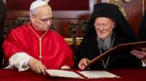 Πάπας Λέων και Πατριάρχης Βαρθολομαίος έγραψαν ιστορία στο Φανάρι: Κοινή διακήρυξη με μηνύματα ενότητας