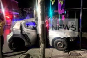 Τραγωδία στην άσφαλτο: Νεκρός αναβάτης μηχανής ύστερα από σύγκρουση με ΙΧ στον Σταυρό Αγ. Παρασκευής