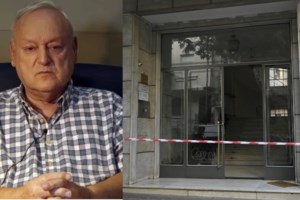 Σταύρος Γεωργίου: Βίντεο ντοκουμέντο - Ο ποινικολόγος μαζί με έναν άντρα έξω από το γραφείο του - Προσωπική υπόθεση βλέπουν οι Αρχές