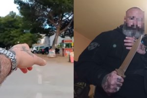 "Μία ριπή καλή": Οι απειλές του 42χρονου με το τεράστιο οπλοστάσιο σε αστυνομικούς - Το βίντεο που τον "έκαψε" - εικόνα 2