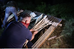 Kορωπί: Κινδύνευσε σπίτι  όταν δέντρο τυλίχθηκε στις φλόγες από τα βεγγαλικά στην Ανάσταση - εικόνα 2