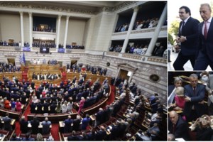 Με χαμόγελα και πολλές selfies ορκίστηκε η νέα Βουλή - Η χαρά παλιών και νέων βουλευτών στα έδρανα [εικόνες] - εικόνα 8